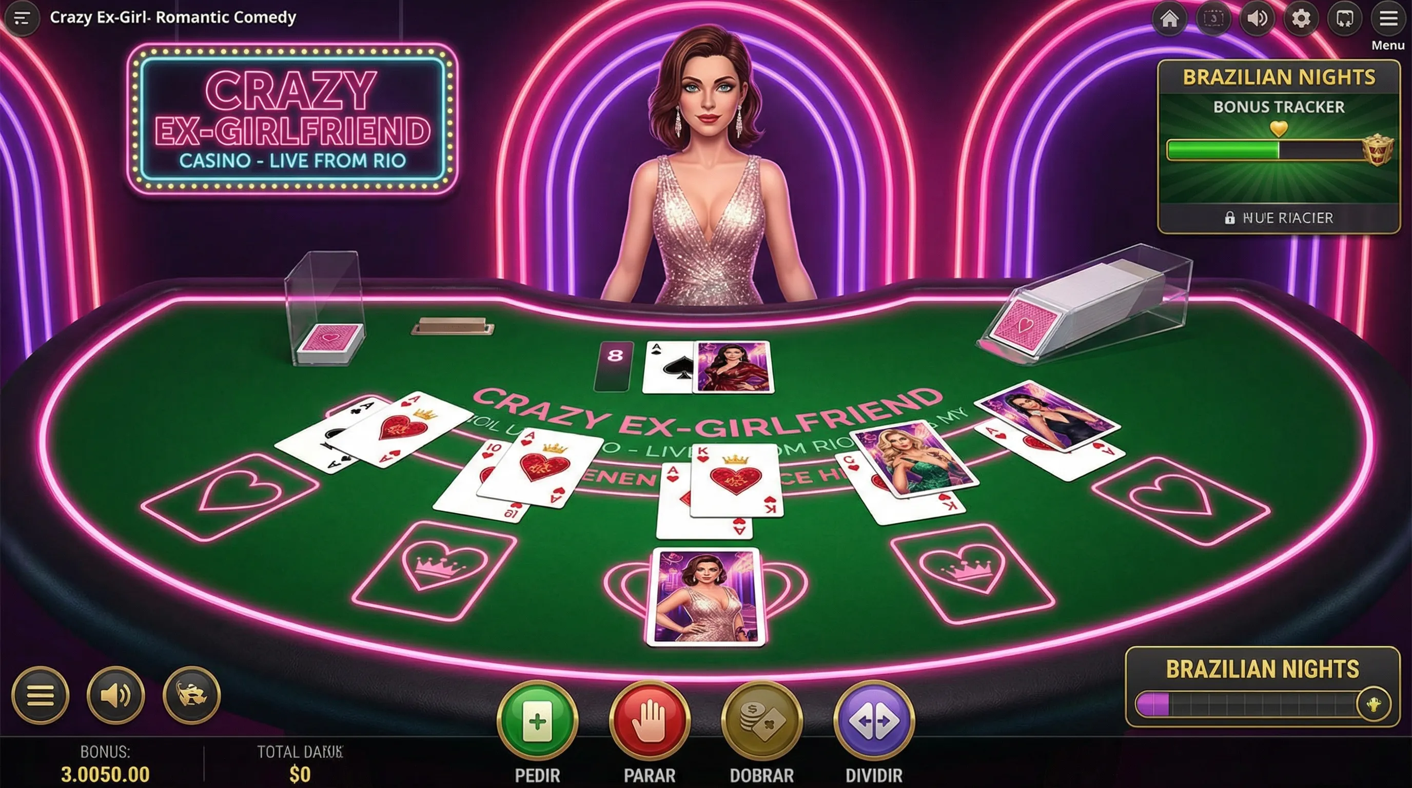 Blackjack ao vivo no 161bet