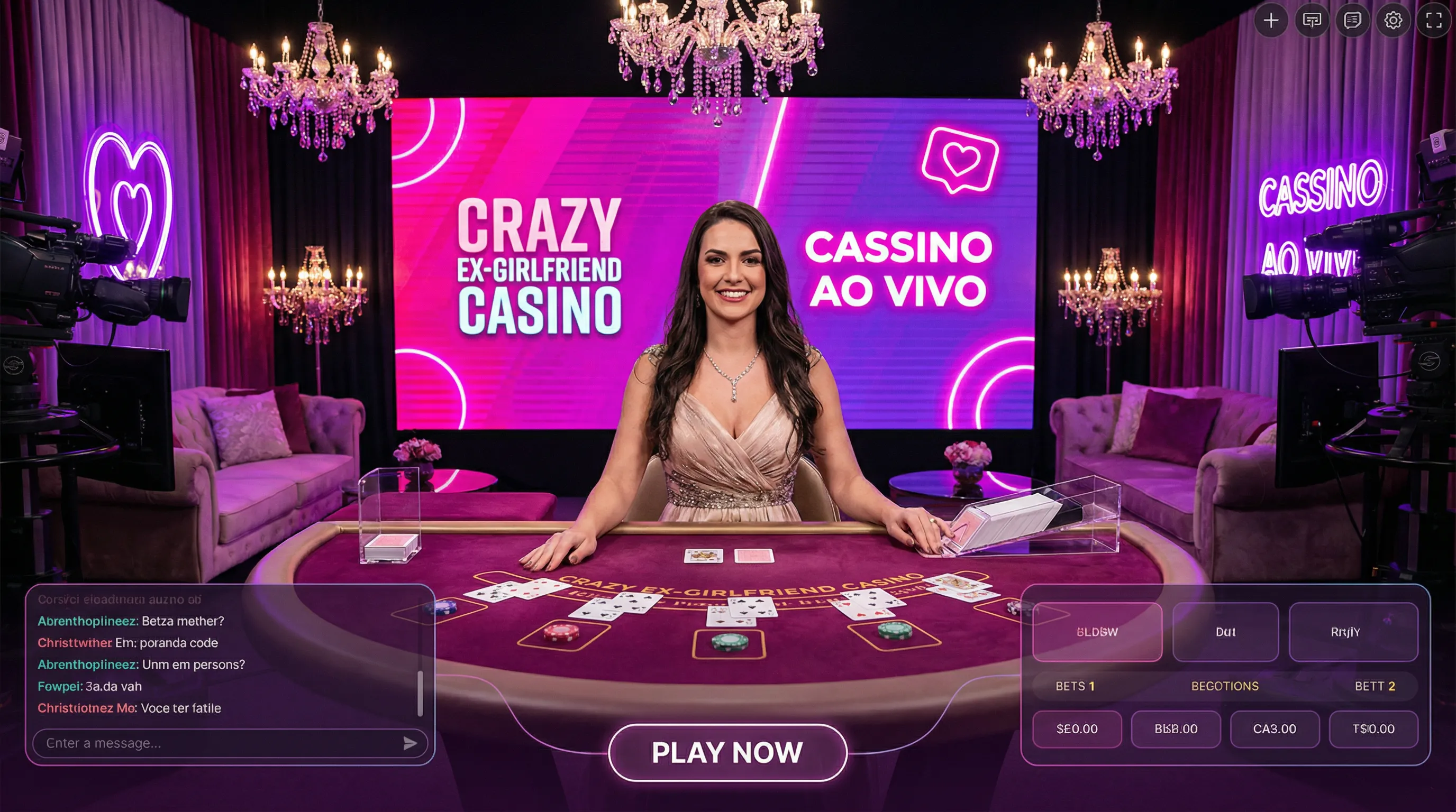 Cassino ao vivo 161bet com dealers profissionais de Blackjack